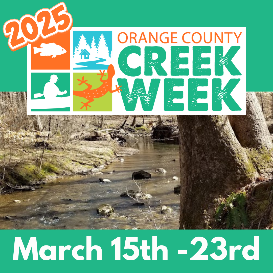 Creek Week Graphic March 15th -23rd