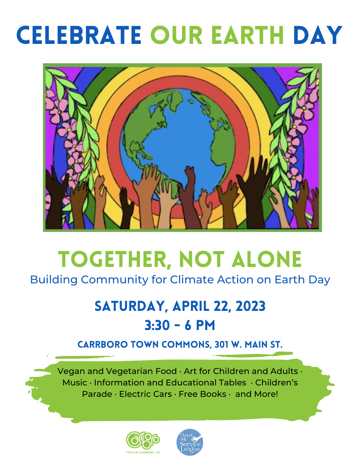 Celebrate OUR EARTH Day flyer